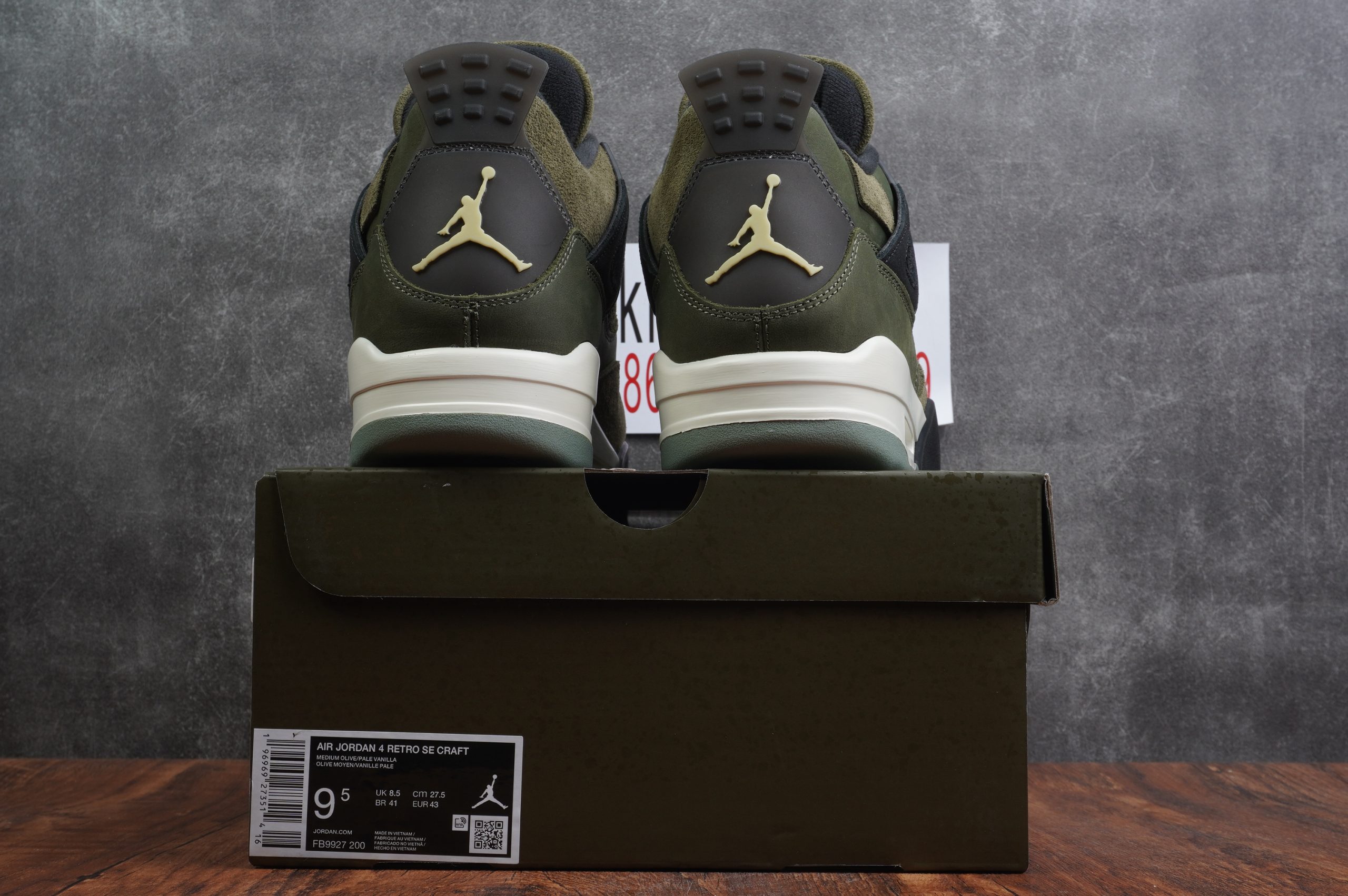 Jordan 4 Retro SE Craft Medium Olive