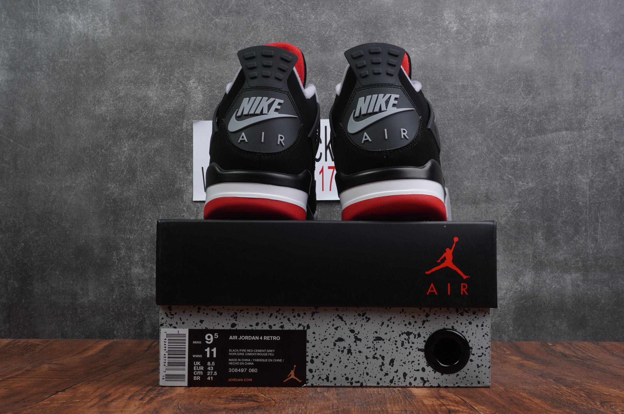 Jordan 4 Retro Bred 2019