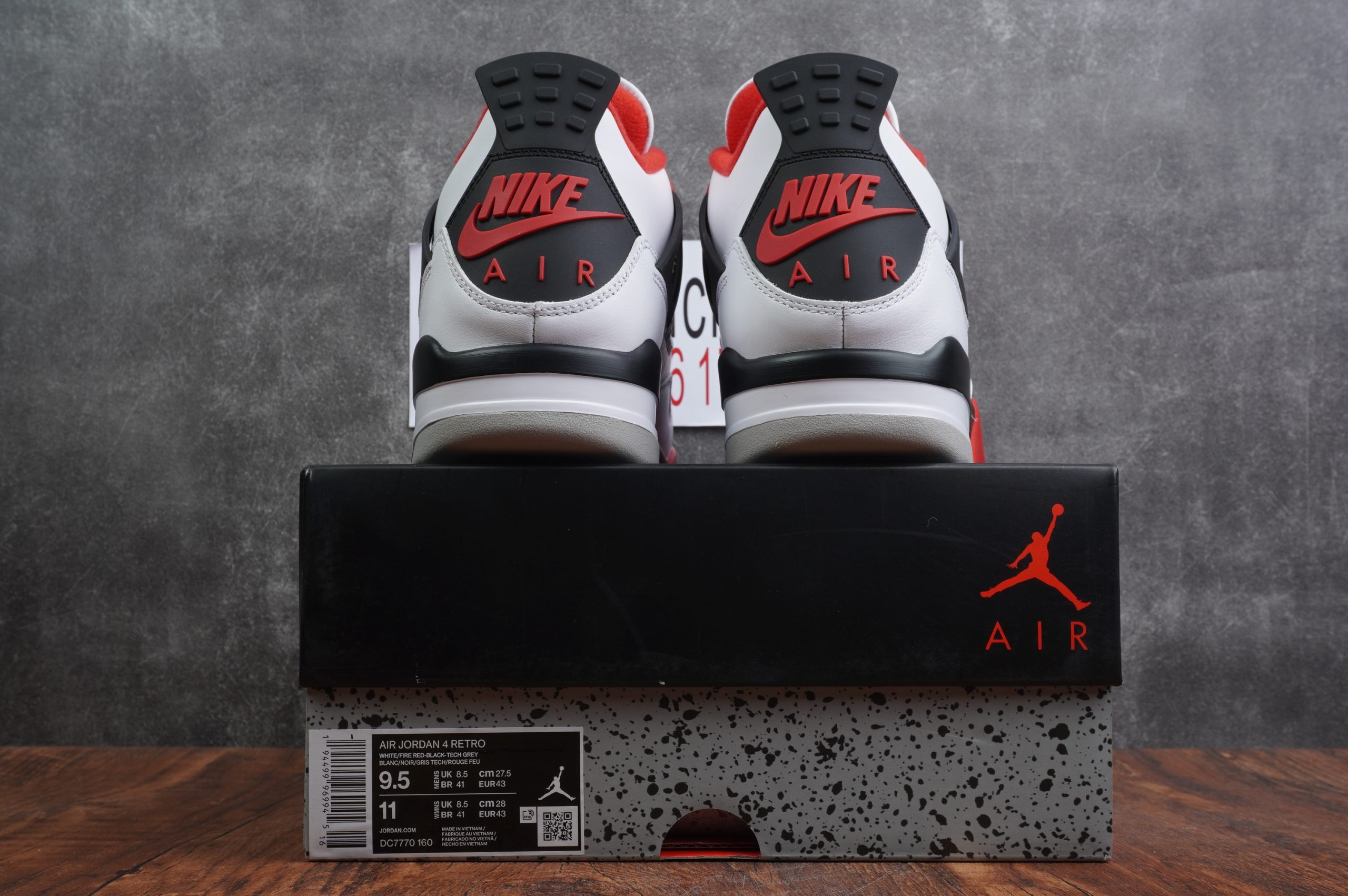 Jordan 4 Retro Fire Red 2020