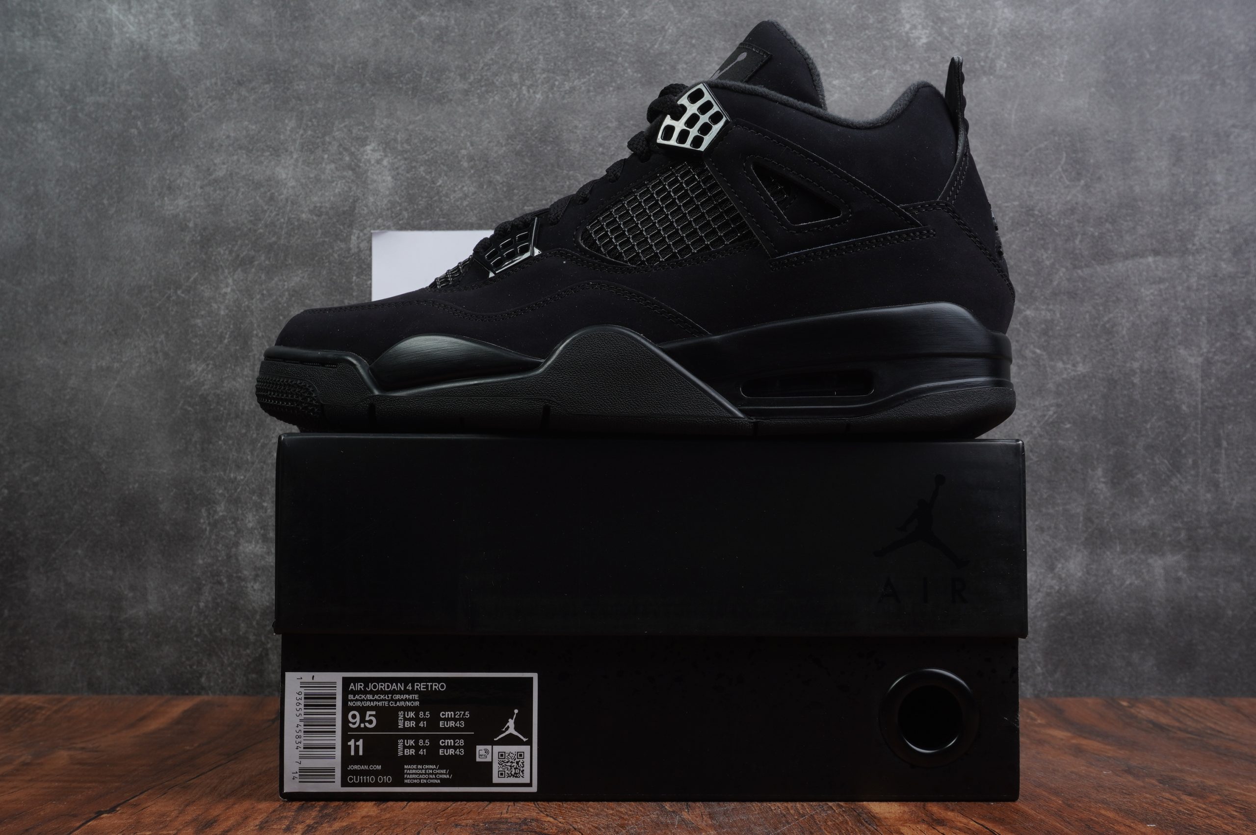 Jordan 4 Retro Black Cat 2020