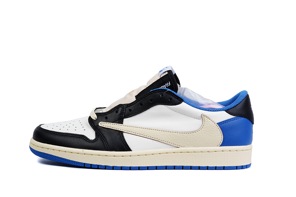 Jordan 1 Low Fragment X Travis Scott Blue