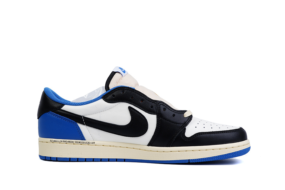 Jordan 1 Low Fragment X Travis Scott Blue